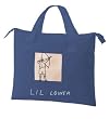 Marc by Marc Jacobs Special Edition Logo Nylon Lil Portfolio Bag Tote Navy