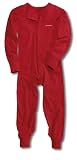 Carhartt Men\'s Midweight Cotton Union Suit, Red, X-Large Regular