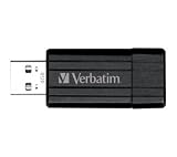 Storage - USB key - Store'n' Go PinStripe 8 GB USB Flash Drive - black 49062 (VERBATIM)
