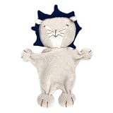 giggle Better Basics Terry Lion (Organic Cotton) (Navy Blue Mane)
