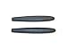  : Black Rubber Replacement Temple Tips for Parole or Vigilante Sunglasses by Bolle