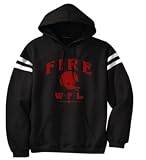 Chicago Fire WFL Sweatshirt with Contrasting Hood