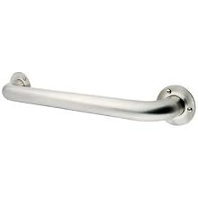Kingston Brass GB1416ES Exposed Flange ADA 16-Inch Grab Bar with 1.25-Inch Outer Diameter, Stainless Steel