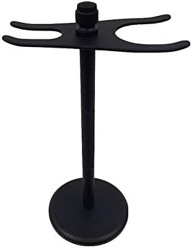 Shave Nation Matte Black Shaving Stand for Brush and Razor