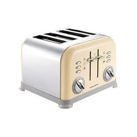 Morphy Richards 44336 4 SLICE ACCENTS CREAM TOASTER