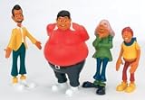 Fat Albert & the Cosby Kids Figures Set of 4