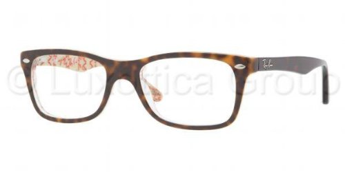 Ray Ban RX5228 Top Dark Havana on Beige-53 53