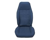 Acme U103-113 Front Medium Blue Vinyl Bucket Seat Upholstery with Royal Blue Cloth Inserts