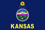 5 x 8 Feet Kansas Nylon - indoor State Flags Made in US.