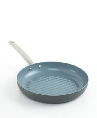 Martha Stewart Collection GreenPan(tm) Grill Pan, 11"