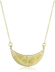 Katie Diamond "mendhi" Yellow Gold Diamond Necklace