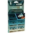 TDK Microcassette, 90 minutes - 6Pk
