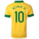 #10 NEYMAR JR Brazil Home Kid Soccer Jersey & Matching Short Set - Size: (for 9-12 years of age)