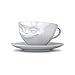 Tassen Face Coffee Cup with Saucer (Grinning)