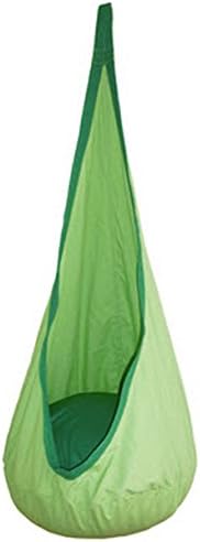 Indoor Hanging Swing Children Hammock Seat Floating Nest Cottage Pod (Green)