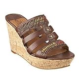 314lXAo26NL. SL160  Nine West Xan Leather Wedge Sandal