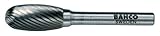 Bahco HSSG-E1222M High Speed Steel Rotary Burrs Oval 7/8 Medium Toothing [並行輸入品]