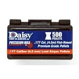 Daisy Outdoor Products .177 Cal. Flathead Pellets (500) (Silver, 4.5 mm)