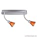 Paulmann Spotlights Curcuma Balken 2x35W GU4 Chrom matt/Orange 230/12V