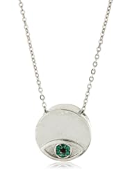 House of Harlow 1960 Evil Eye Disc Charm Necklace