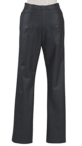 【レザータッチ ストレッチパンツ】脱デニムの上品カジュアル（股下70cm） 8005_70_