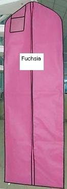 New Fuchsia Breathable Wedding Bridal Dress BridalPetticoat Garment Bag (600GBF)