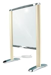 Thermique Freestanding Glass Towel Warmer - Cream/Chrome