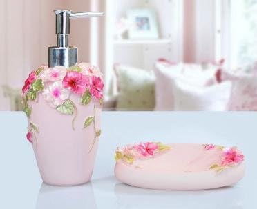 SS-Bathroom set continental pastoral ideas wash, two-piece top grade resin Sanitizer bottle SOAP , 2