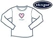 Life is good Easy Tee for Girls
