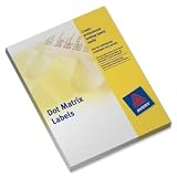 Avery Dot Matrix Labels One Wide on Web 89x37mm Ref OML106 [1000 Labels]