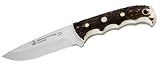 Puma Messer  IP Catamount II Stag, Stahl 440 C, Hirschhorn, Lederscheide 304211