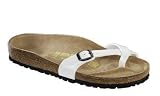 Birkenstock thongs Piazza from Birko-Flor in Pearl with a narrow insole