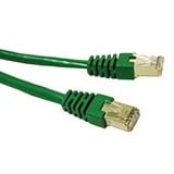 Cables To Go 28716 Shielded Cat5E Molded Patch Cable, Green (150 Feet/45.72 Meters)