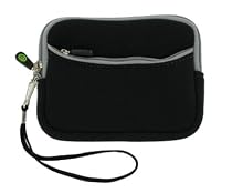 Durable Neoprene Sleeve Carrying Case for Western Digital WD Passport Essential Elements Portable 2.5" Hard Drive , BLACK