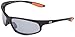 Ironman Men's Strong Polarized Semi-Rimless Sunglasses, Matte Black Rubberized, 156 mm