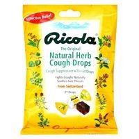Ricola Original Natural Herb Throat Drop - 21 per pack -- 12 packs per casse.