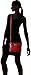Anne Klein Total Look Small Cross Body, Cherry, One Size