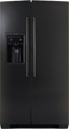 Electrolux EI23CS55GB 22.5 cu. ft. Side by Side Refrigerator w/IQ-Touch - Black