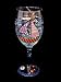 Sailboat Regatta Design - Hand Painted - Wine Glass - 8 oz..