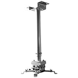 White Ceiling Mount Projector Bracket