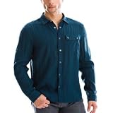 Armani Exchange - Armani Exchange Chalk Stripe Linen Shirt