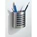 Magnetic Pencil Cup (Brushed Steel) (3 1/2"H x 3"W x 1 3/4"D)