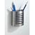 Magnetic Pencil Cup (Brushed Steel) (3 1/2"H x 3"W x 1 3/4"D)