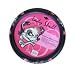 Lady Skull Pink Bowtie Comfort Grip Steering Wheel Cover