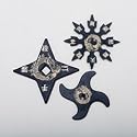 Blitz Sport Rubber Ninja Stars