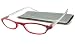 ICU Eyewear Reading Glasses - 7206 Two Tone Rhinstone Red / Red and Silver