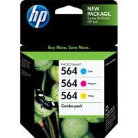 HP 564 Ink Cartridge in Retail Packagings, Combo Pack HP 564 Ink Cartridge in Retail Packagings, Combo Pack