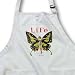 Vintage Butterfly n Lady Magazine Cover - Waist Apron With Pockets