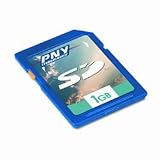 PNY Secure Digital SD Memory Card 1GB (P-SD1G-RF3)