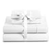 720 Thread Count 100-Percent Egyptian Cotton, Deep Pocket Luxury Queen Sheet Set in White